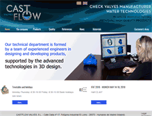 Tablet Screenshot of castflow.com
